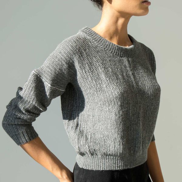 Appalatch Cropped Alpaca Sweater