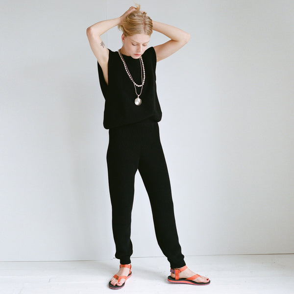 Baserange Black Gerda Pants