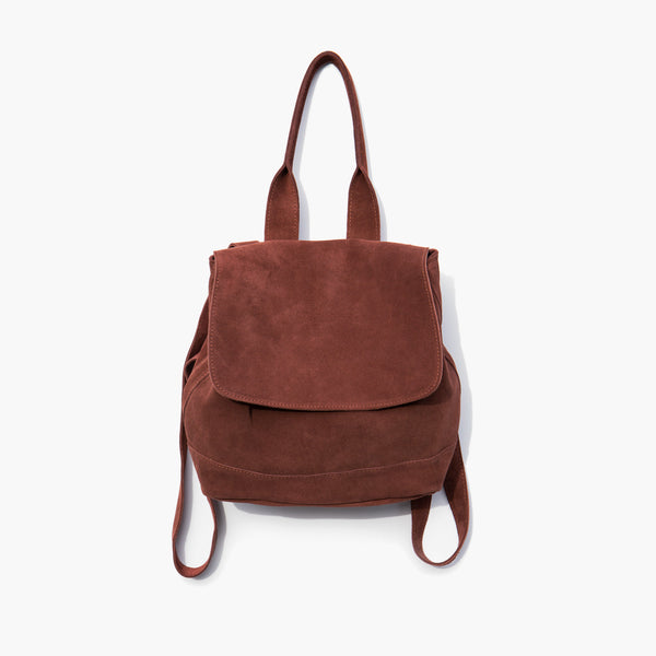 Clyde Brick Suede Small Room Backpack