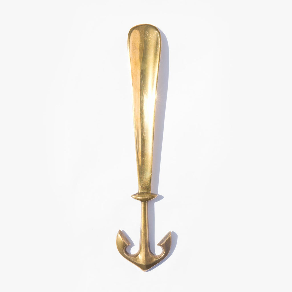 Brass Anchor Shoe Horn