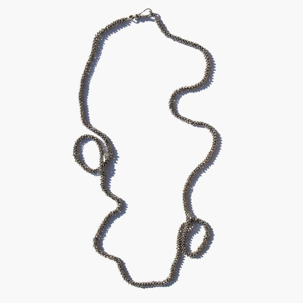 Victorian Cut Steel Necklace
