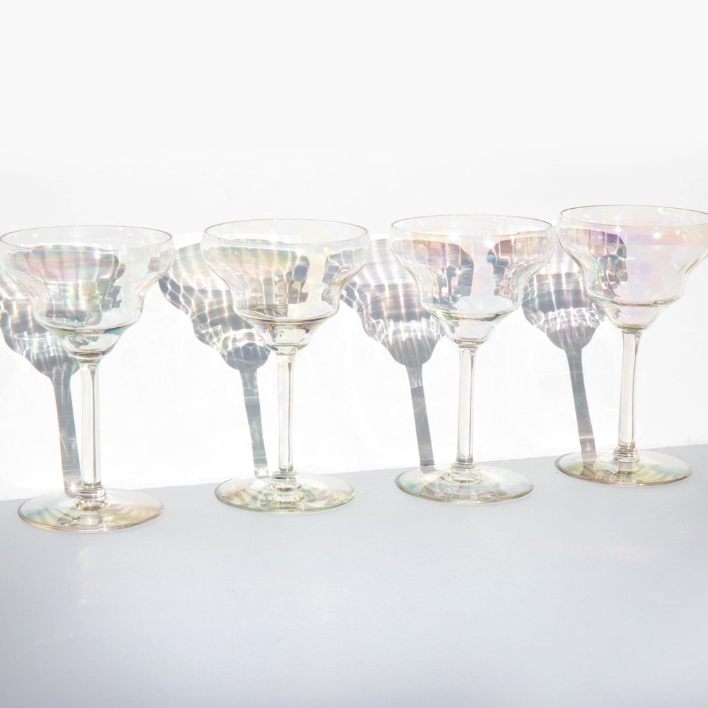 Iridescent Tiered Coupes