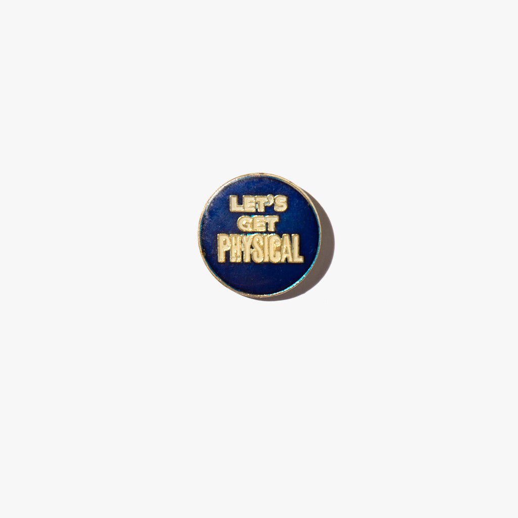 Let's Get Physical Vintage Pin