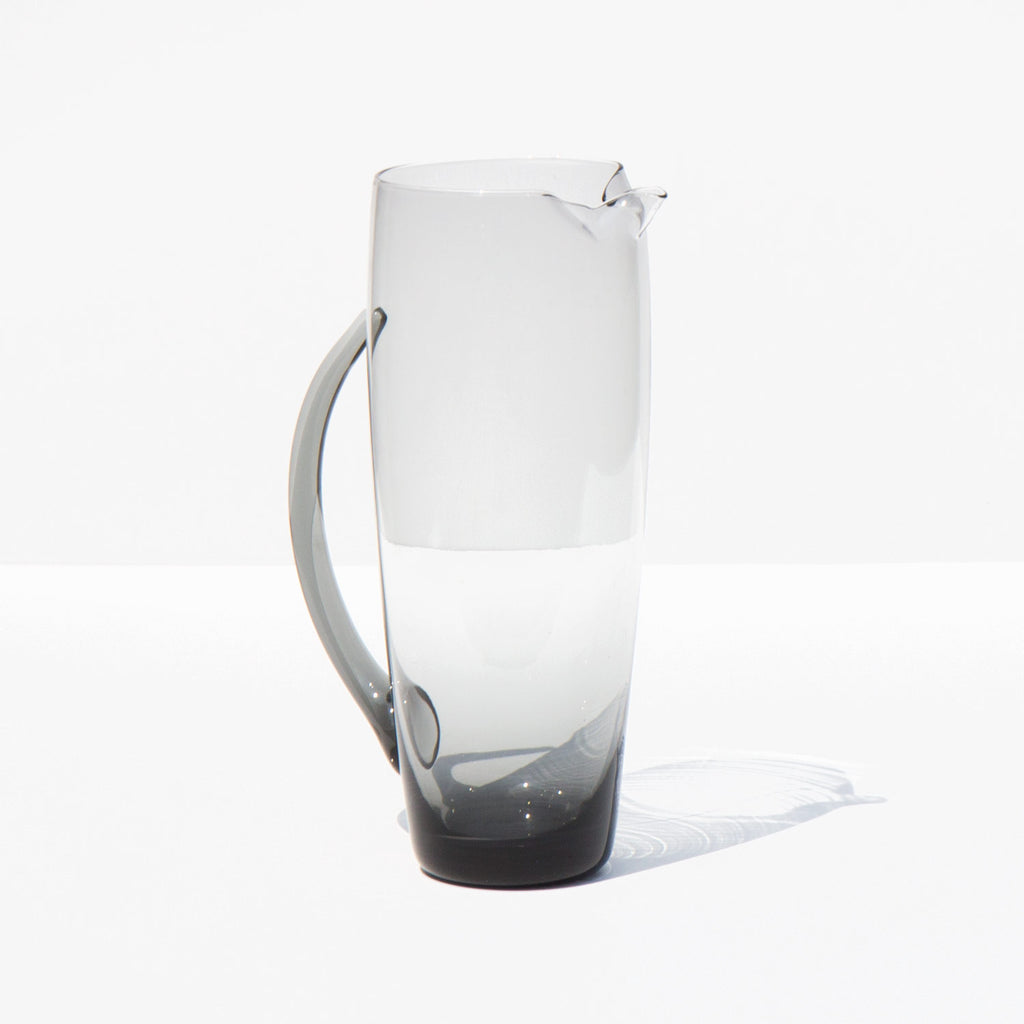 Smoke Glass Pitcher