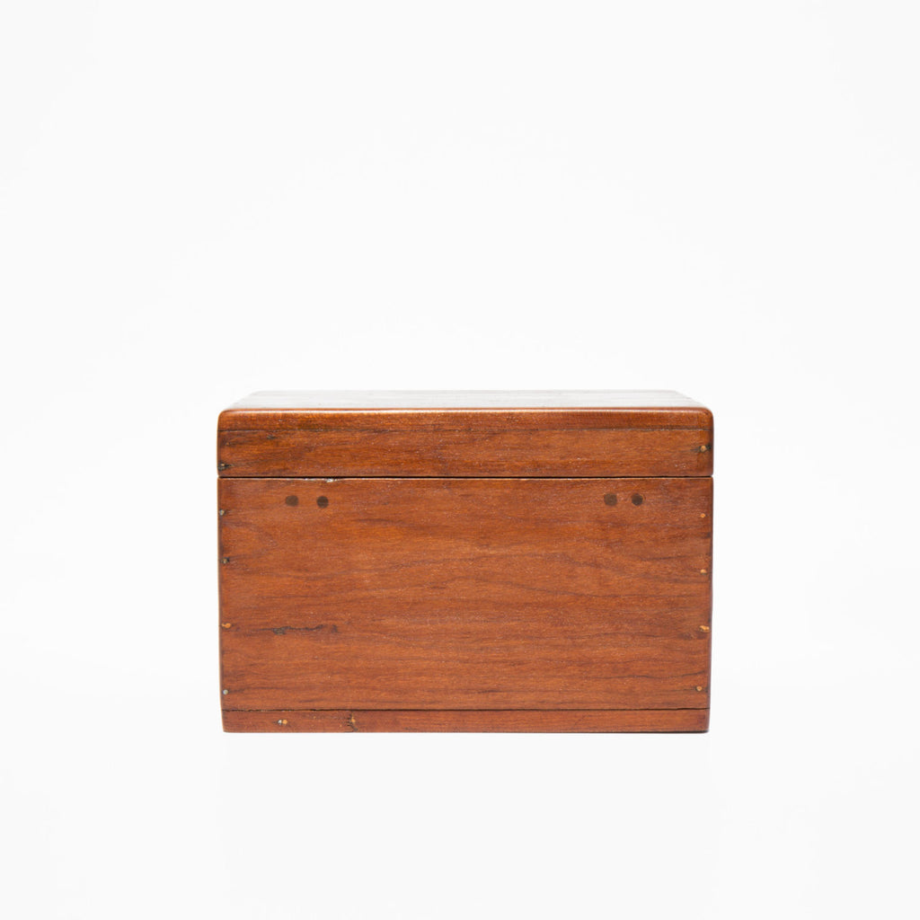 Hand Restored 1930's Cherry Wood Box
