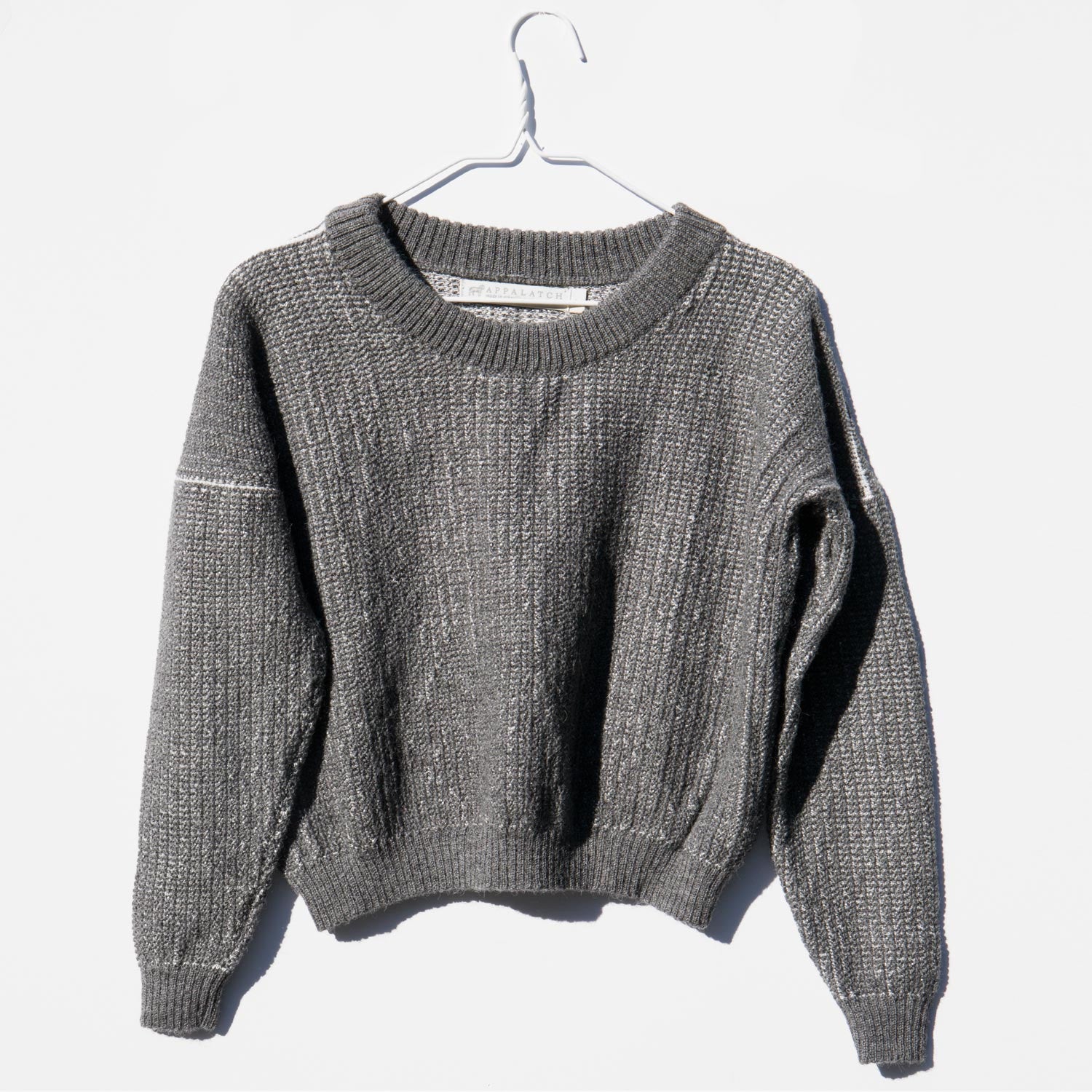 Appalatch Cropped Alpaca Sweater | Kindred Black