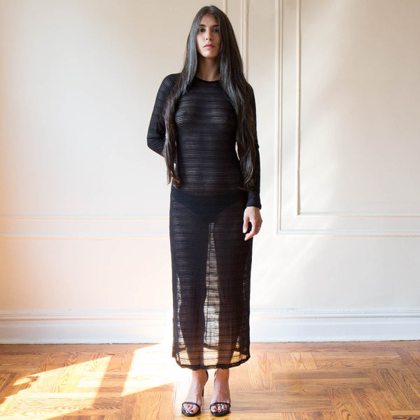 Are Studio Striped Onyx Tunnel Dress