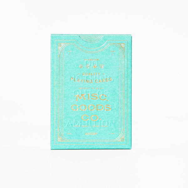 Misc Goods Co Playing Cards - Green