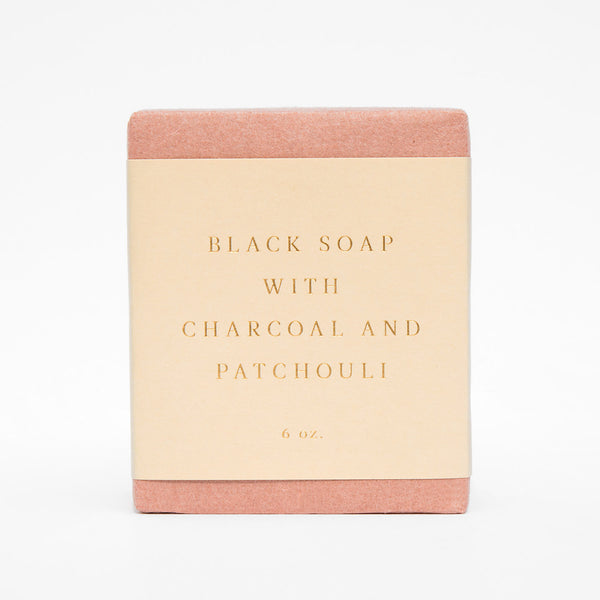 Saipua Black Soap With Charcoal and Patchouli
