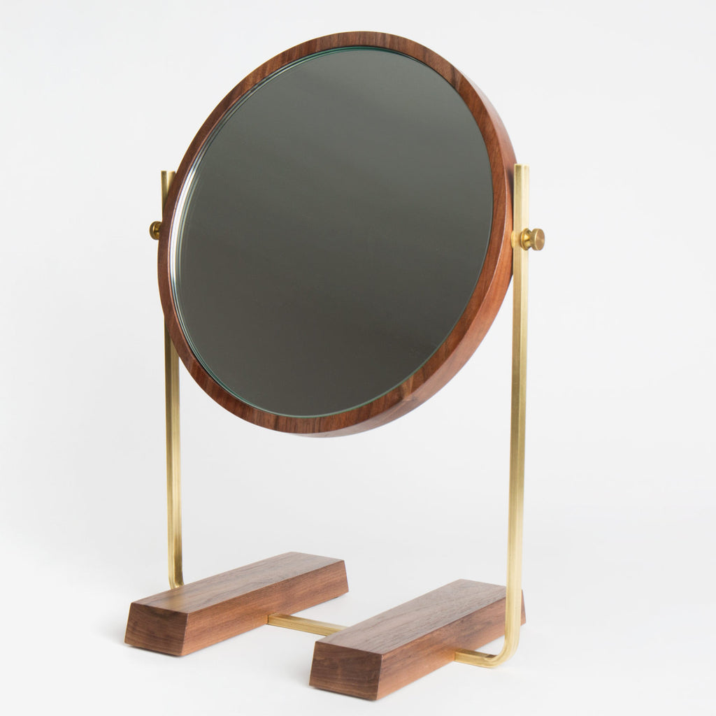 Surname Goods Stand Mirror